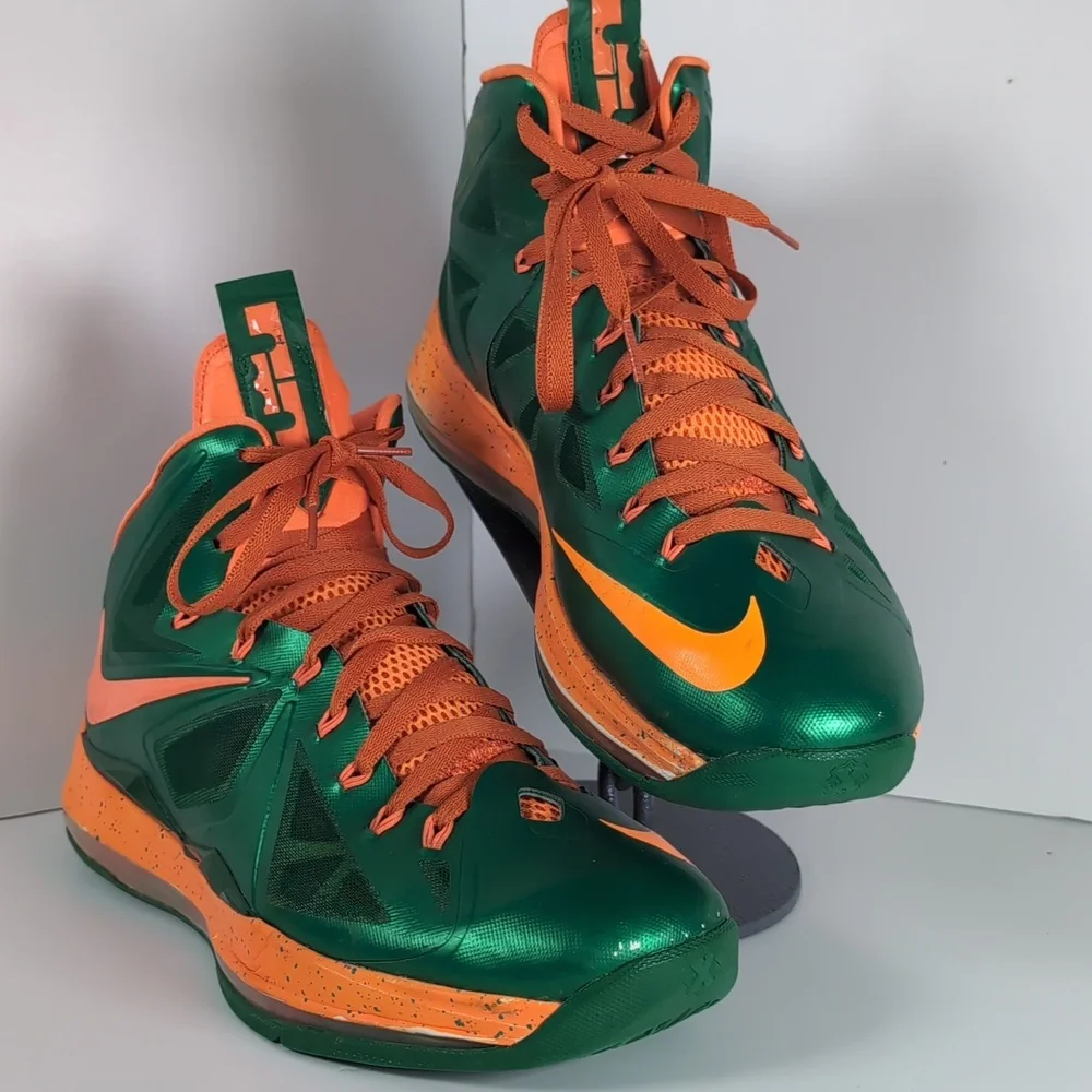 Nike Lebron X 10'S Zoom Flywire Damond Collection US 12.5 - Picture 3 of 17